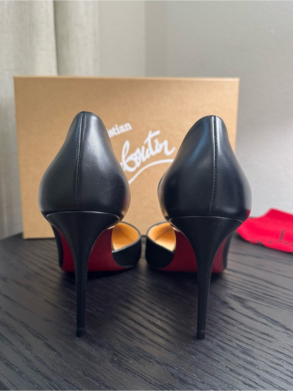Christian Louboutin Iriza 85 Pumps Nappa Black 41 - Picture 6 of 9